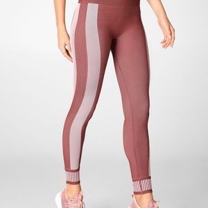 High-waisted Seamless Colorblock Legging